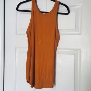 Lululemon, size small, mustard, racerback tank, never worn